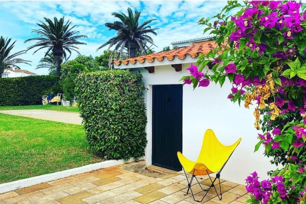 La Calma Espectacular Villa Con Jardin Y Piscina En Menorca S'Algar Exterior photo