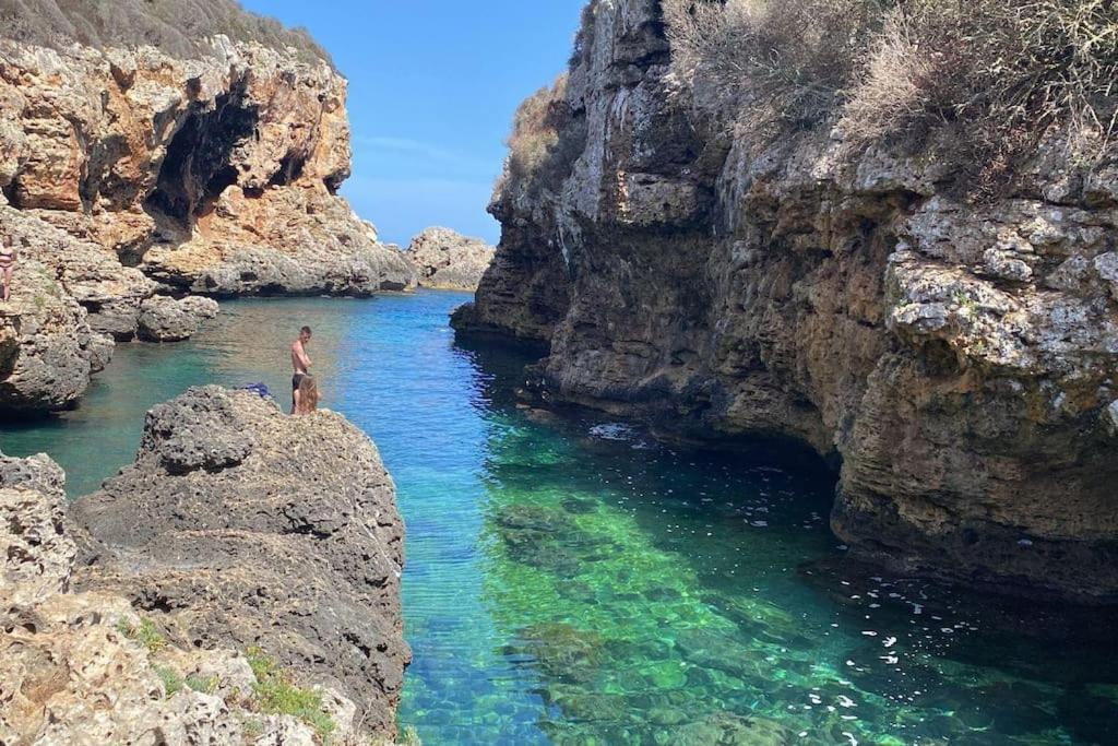 La Calma Espectacular Villa Con Jardin Y Piscina En Menorca S'Algar Exterior photo
